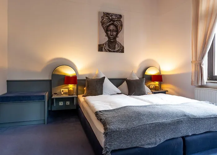 فندق Hotel Mauritius - Im Herzen Von Crimmitschau - Fruehstueck Buchbar - Fahrradbox Crimmitschau